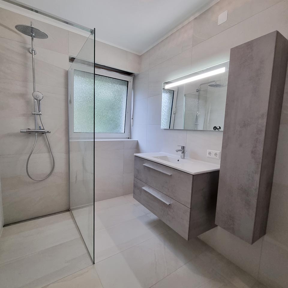 Rénovation d’une salle de bain dans un appartement