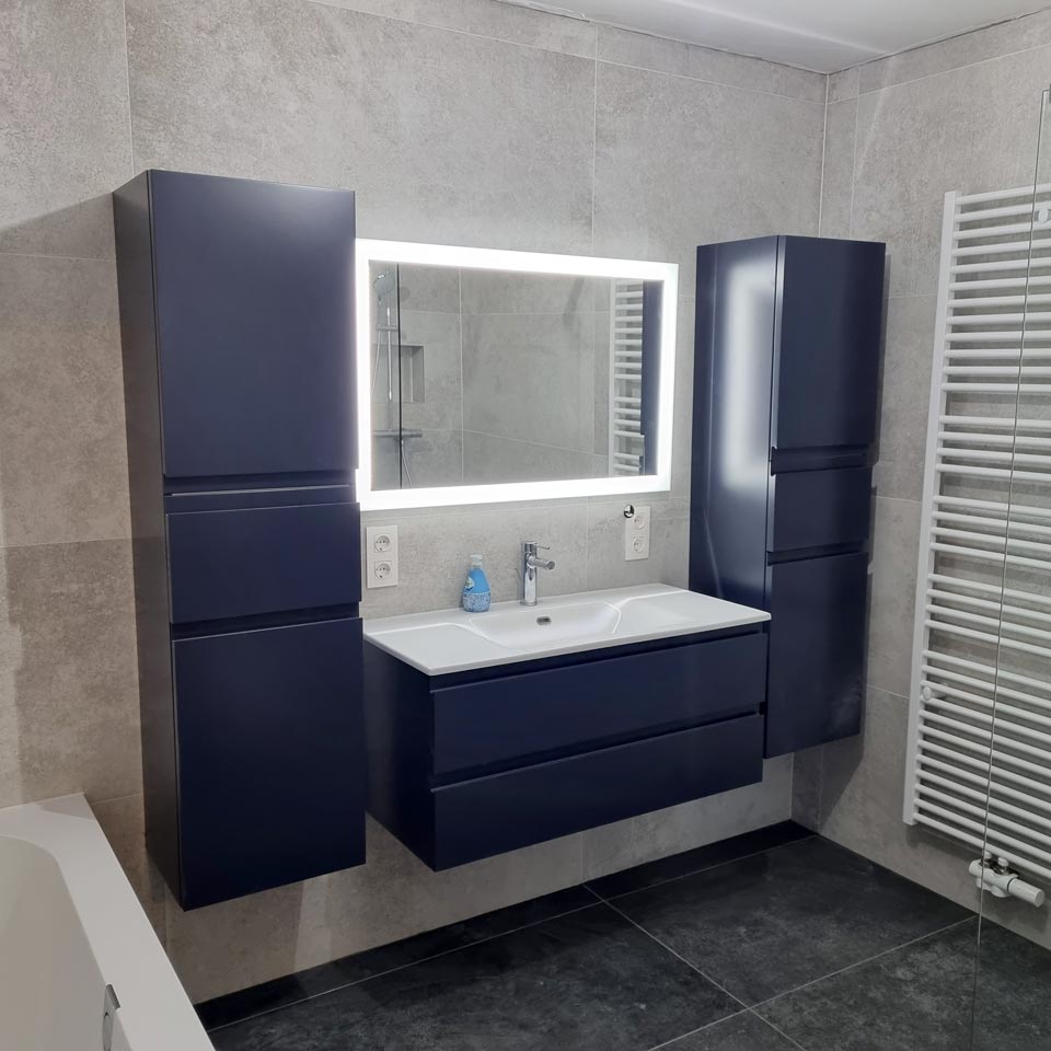 Rénovation d’une salle de bain à Trintange
